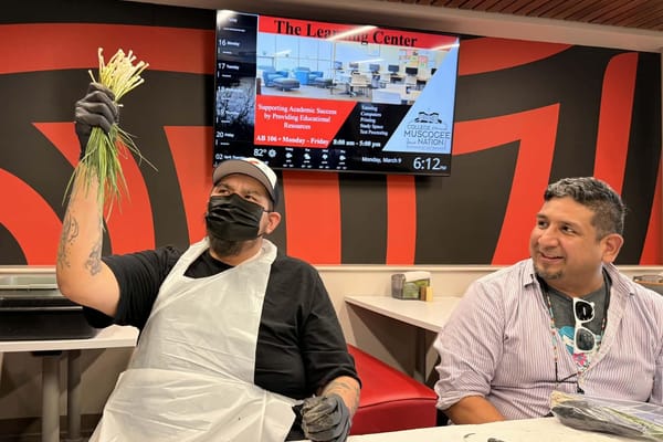 More than a meal: Wild onion workshop highlights culture and connection